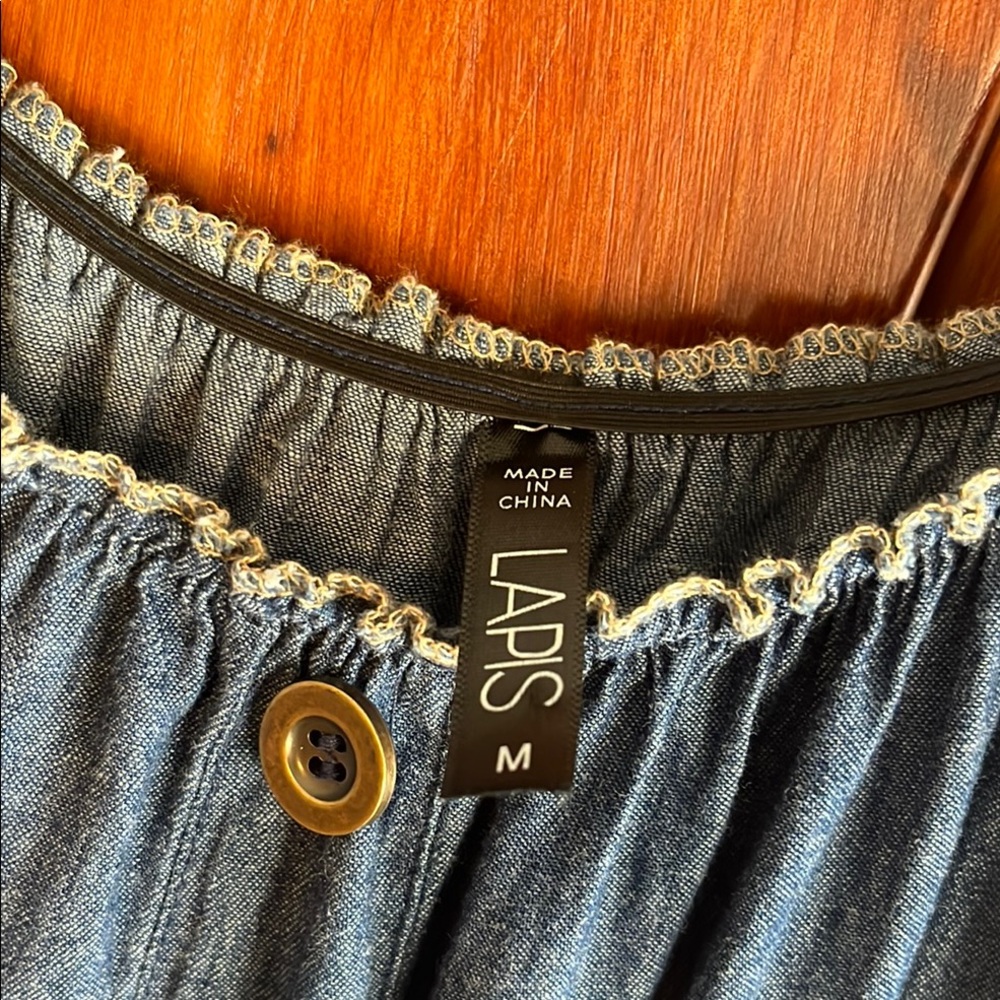 Blue Sleeveless Maxi Dress - Picture 8 of 14